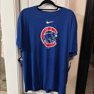 Nike Royal Blue Cubs Graphic Tee